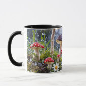 Mug Imaginaire Enchantant Champignons Toadstool coloré (Gauche)