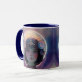 Mug Imaginaire éthérée Céleste gardien du rêve d'enfan (Devant gauche)