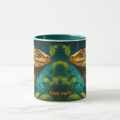 Mug Imaginaire Fleurs Vivides Majestic Iguana (Centre)