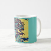 Mug Imaginaire Kaiju Anime - Woodcut 1 (Devant droit)