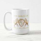 Mug Imaginaire médiéval Royal Muse Lion Emblem Mariage (Gauche)