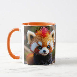 Mug Imaginaire mignon Panda Red Hai