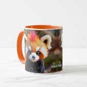 Mug Imaginaire mignon Panda Red Hai (Devant gauche)