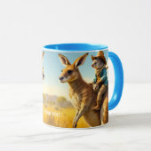 Mug Imaginaire mignon Wombat Kangaroo Koala (Devant droit)