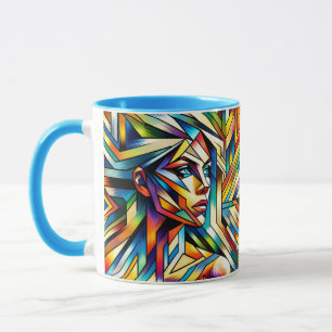 Mug Imaginaire mignonne Abstraite surréelle fille