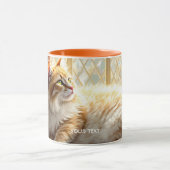 Mug Imaginaire mûre fenêtre matin Chat (Centre)