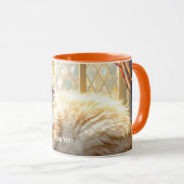 Mug Imaginaire mûre fenêtre matin Chat (Devant droit)