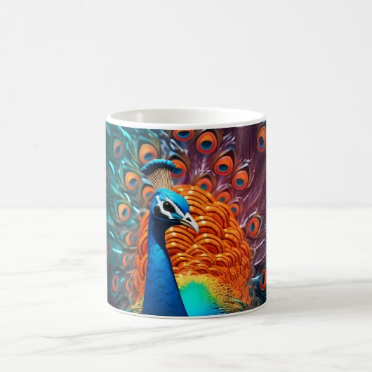 Mug Imaginaire Orange Peacock (Centre)