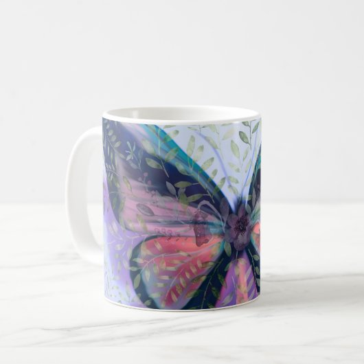Mug Imaginaire papillon (Devant gauche)