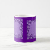 Mug Imaginaire pourpre de flocon de neige (Centre)