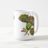 Mug Imaginaire psychédélique de Chameleon (Devant droit)