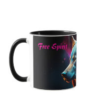 Imaginaire surréaliste cosmique Wolf Custom Art Ab