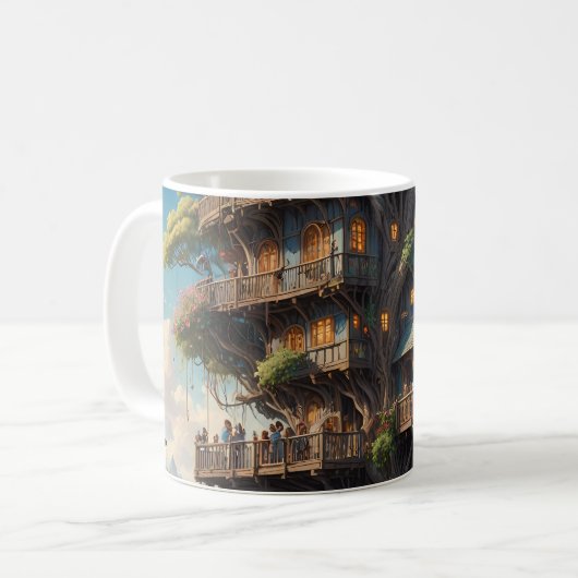 Mug Imaginaire Treehouse ensemble de (Devant gauche)