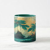 Mug Imaginaire tropical Mer & Palmiers (Centre)
