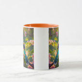 Mug Imaginaire Turquoise à ailes vert (Centre)