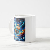 Mug Imaginaire voilier dans l'espace Tee (Devant gauche)