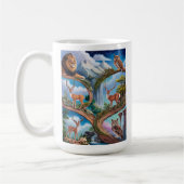 Mug Imaginaire Whimsical de la faune Miniature complex (Gauche)