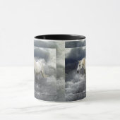 Mug Imaginaire White Horse & Ocean Surf Cadeaux (Centre)