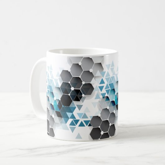 Mug imagination géométrique (Devant gauche)
