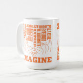 Mug Imaginez - Conception ASL (Devant gauche)