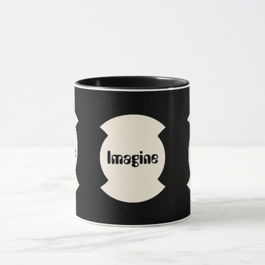 Mug Imaginez le logo (Centre)