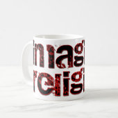 Mug Imaginez Pas De Religion (Devant gauche)