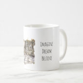Mug Imaginez Rêve Croire Échiquier Géant (Devant droit)