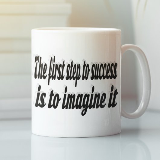 Mug Imaginez un devis motivatif de réussite