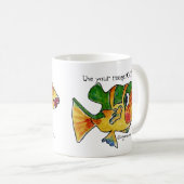 Mug ImaginOCEAN Boîte de dessin Poisson (Devant droit)