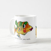 Mug ImaginOCEAN Boîte de dessin Poisson (Devant gauche)
