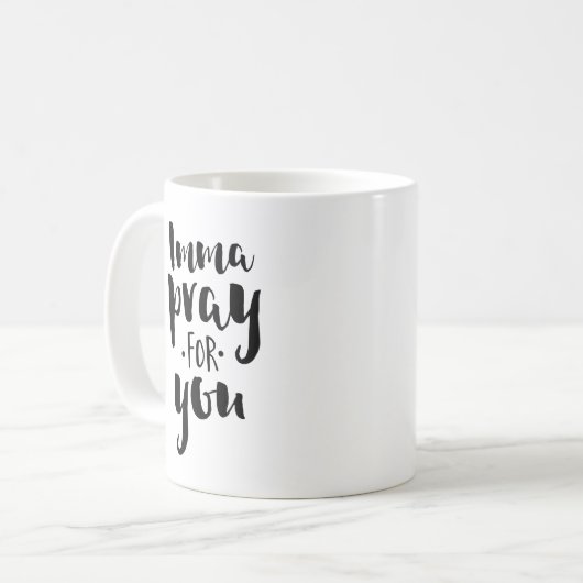 Mug Imma prient pour vous (Devant gauche)