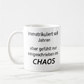 Mug "Immatriculé dans le chaos" (Gauche)