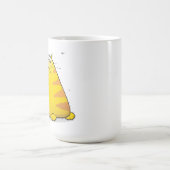 Mug Immense Caricature De Chat Gras Sur La Grande Coup (Centre)