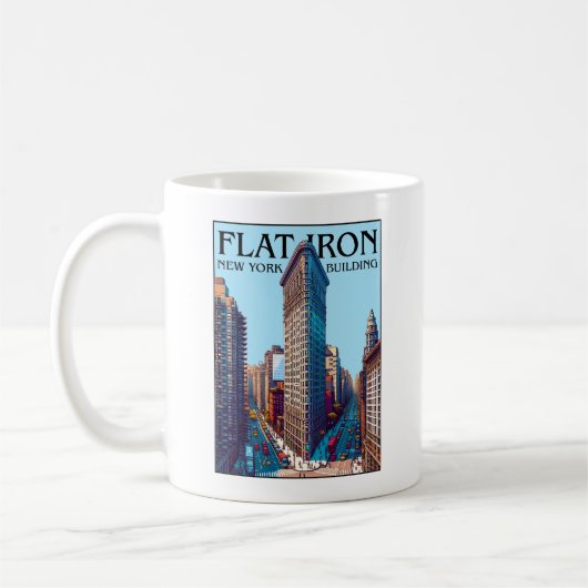 Mug Immeuble en fer plat New York (Gauche)