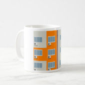 Mug Immeuble moderne avec climatiseurs (Devant gauche)
