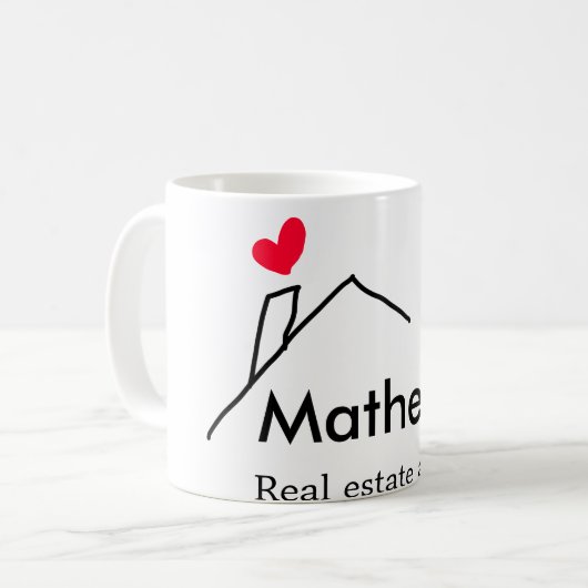 Mug Immobilier agent immobilier immobilier constructio (Devant gauche)