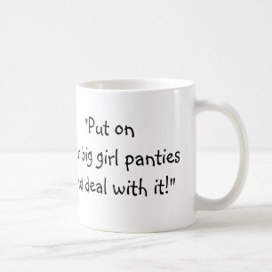 Mug Imogen, "mis dessus vos grandes culottes et