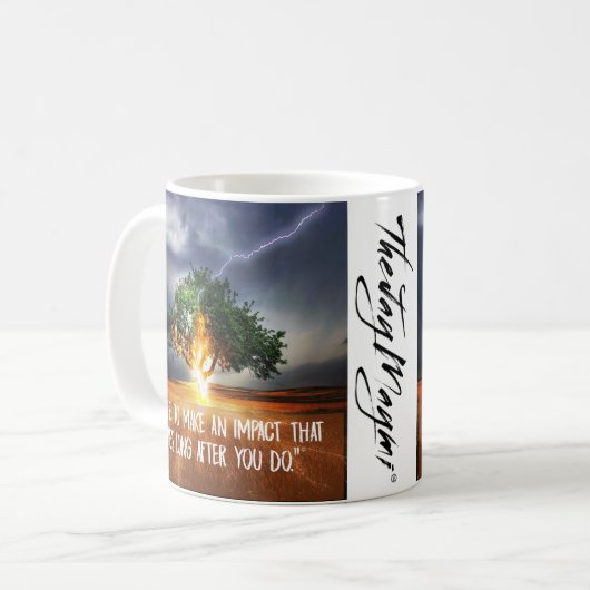 Mug "Impact" de la purée de café (Devant gauche)