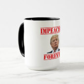 Mug Impeached à jamais (Devant gauche)