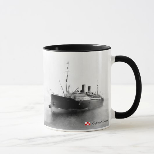 Mug Impératrice de RMS de l'Irlande (Droite)