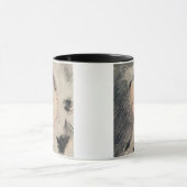 Mug Impératrice Eugénie (craie noire et rouge) (Centre)