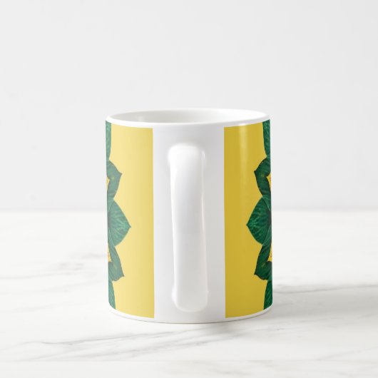 Mug Imperial Solar Flower Mandala Luxury Keychain (Poignée)