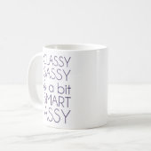 Mug Impertinent chic et un Assy de Smart de peu (Devant gauche)
