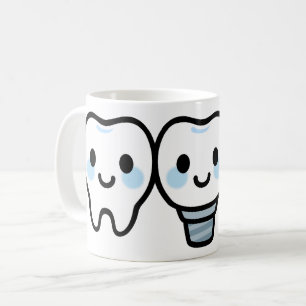 Mug Implant Dentaire Souriant
