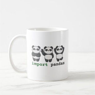 Mug importer des pandas