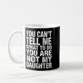 Mug Impossible de dire quoi faire Fille Pères Papa (Gauche)