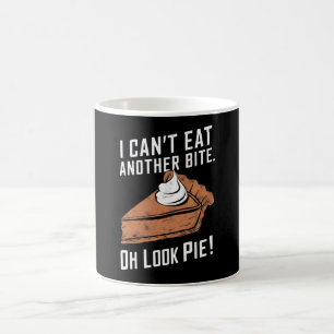 Mug Impossible de manger une autre bouchée Oh regardez