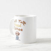 Mug Impossible de parler de café nécessaire (Devant gauche)