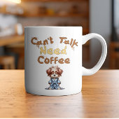 Mug Impossible de parler de café nécessaire