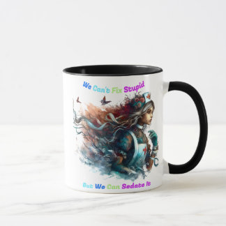 Mug Impossible de réparer l'imbécile : élégance élégan